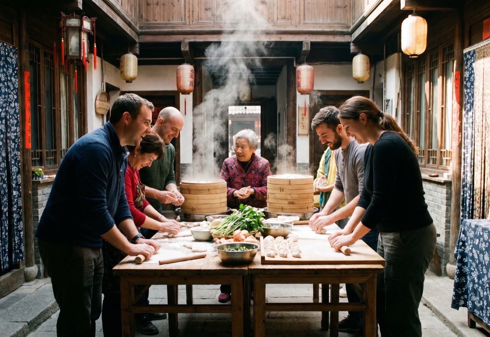 Aprender a preparar dumplings chinos